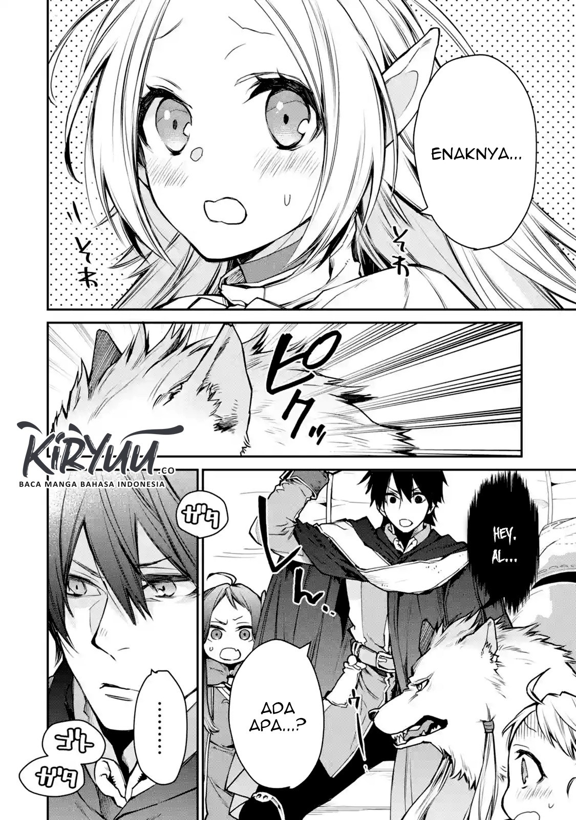 Saikyou no Madoshi. Hisa ni Ya wo Ukete Shimatta no de Inaka no Eihei ni Naru Chapter 08.1 Gambar 7