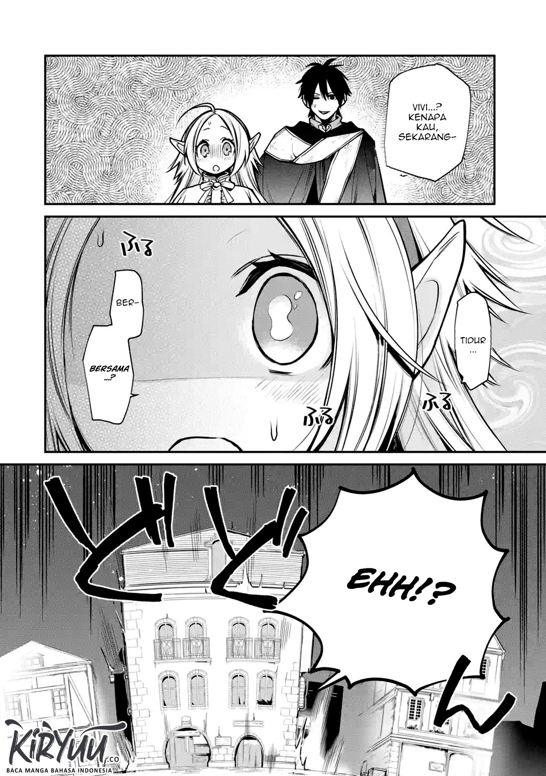 Saikyou no Madoshi. Hisa ni Ya wo Ukete Shimatta no de Inaka no Eihei ni Naru Chapter 09.1 Gambar 3
