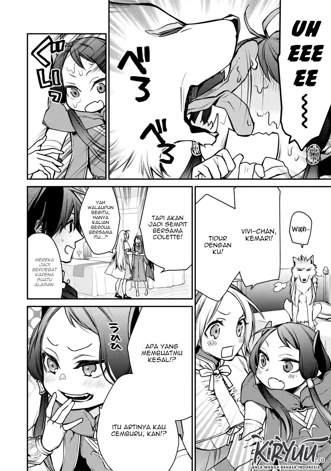 Saikyou no Madoshi. Hisa ni Ya wo Ukete Shimatta no de Inaka no Eihei ni Naru Chapter 09.1 Gambar 7