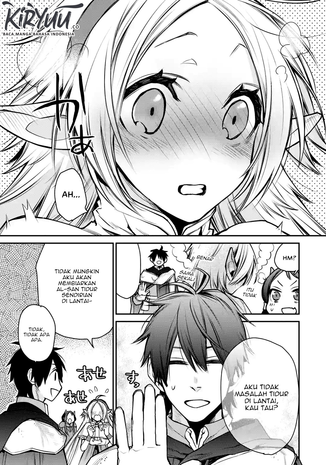Saikyou no Madoshi. Hisa ni Ya wo Ukete Shimatta no de Inaka no Eihei ni Naru Chapter 09.1 Gambar 8
