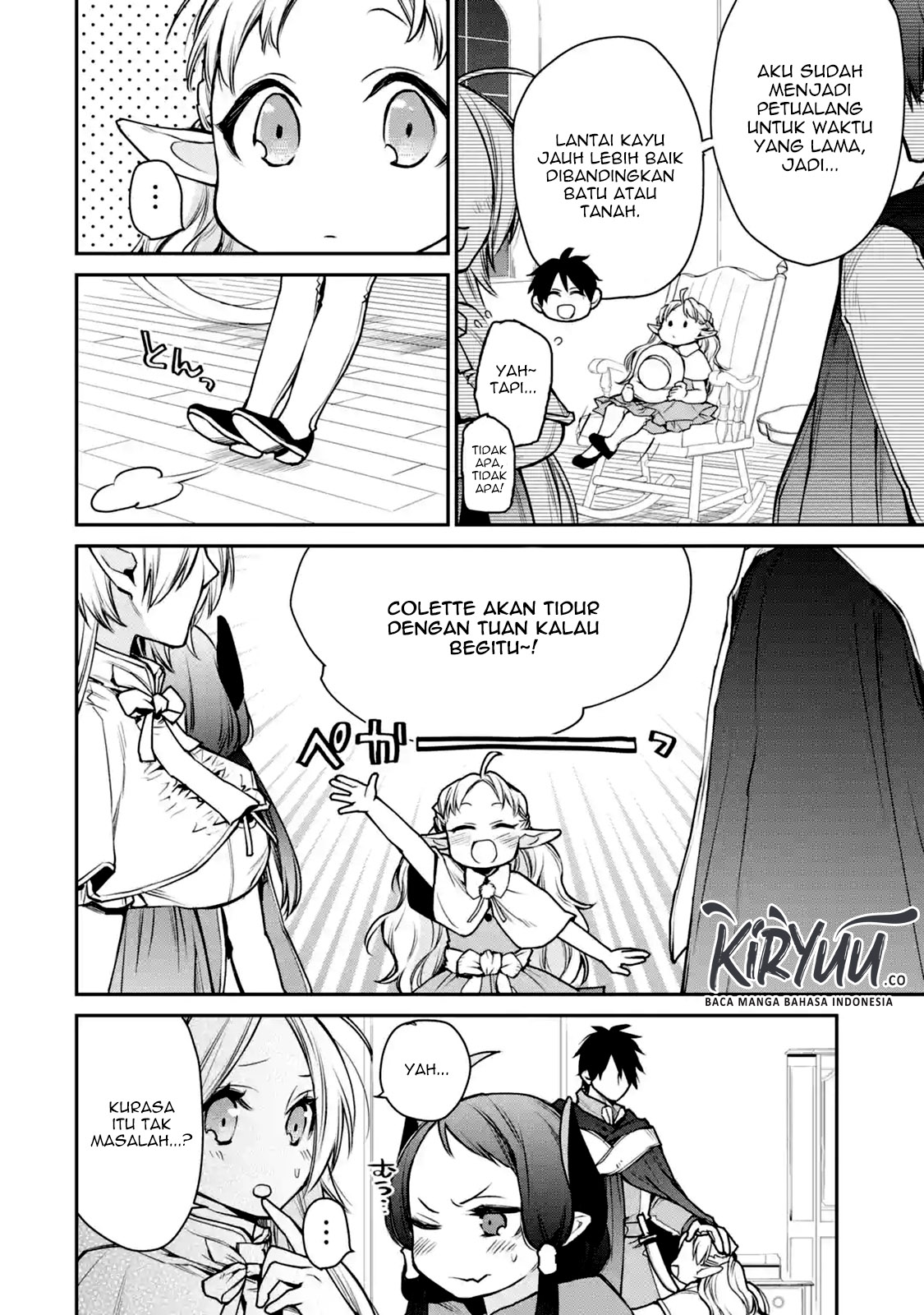 Saikyou no Madoshi. Hisa ni Ya wo Ukete Shimatta no de Inaka no Eihei ni Naru Chapter 09.1 Gambar 9