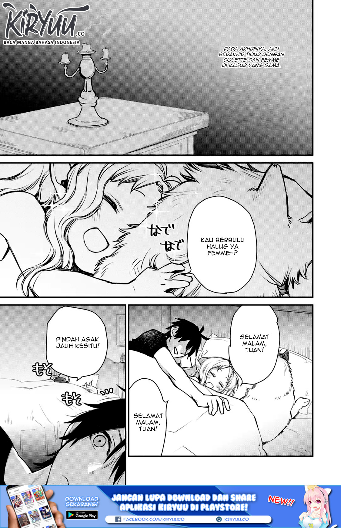 Saikyou no Madoshi. Hisa ni Ya wo Ukete Shimatta no de Inaka no Eihei ni Naru Chapter 09.1 Gambar 10