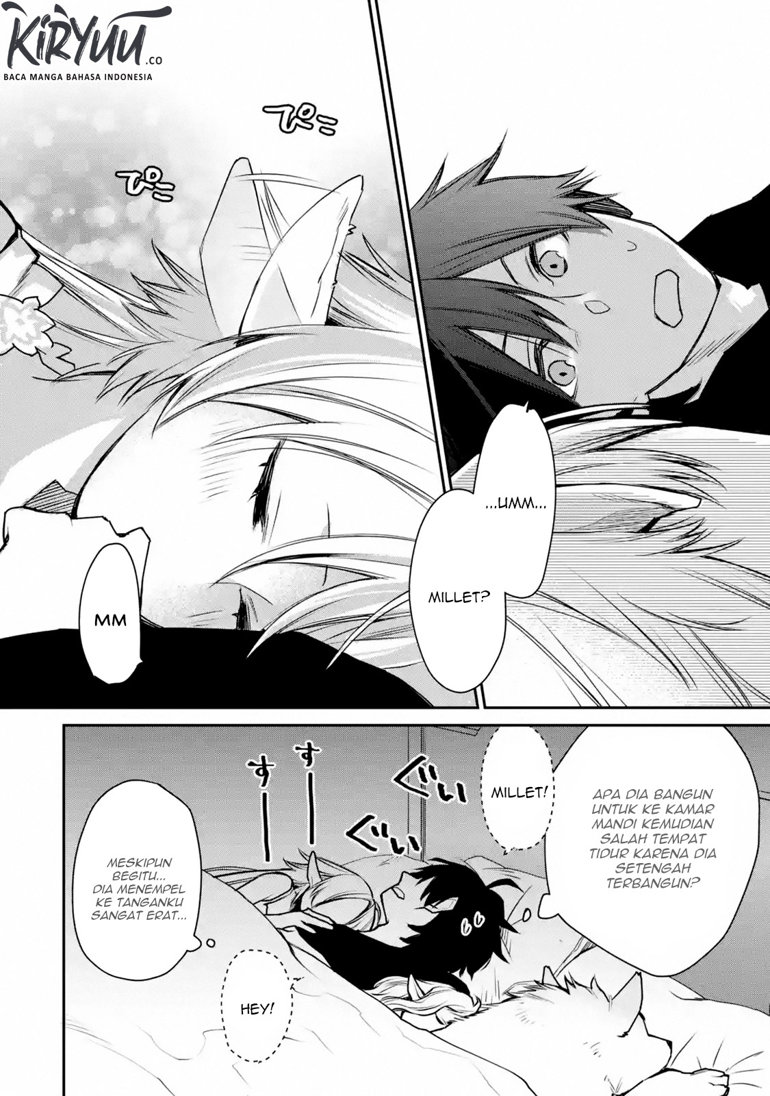 Saikyou no Madoshi. Hisa ni Ya wo Ukete Shimatta no de Inaka no Eihei ni Naru Chapter 09.2 Gambar 5