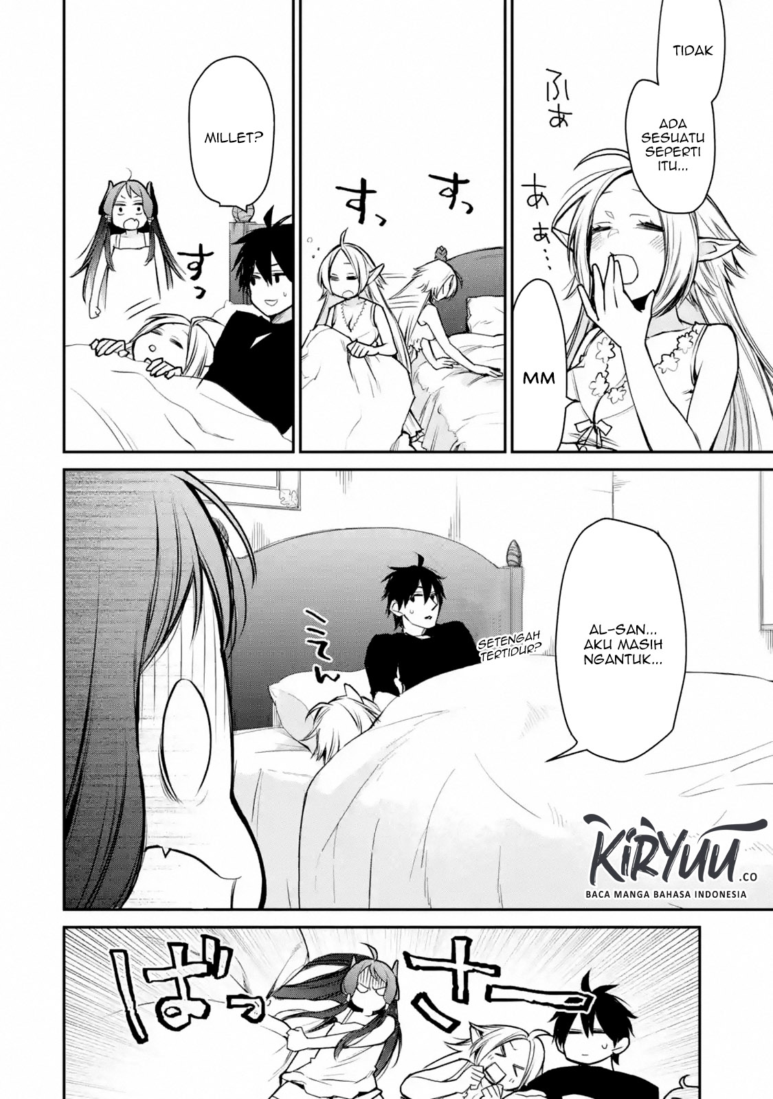 Saikyou no Madoshi. Hisa ni Ya wo Ukete Shimatta no de Inaka no Eihei ni Naru Chapter 09.2 Gambar 9