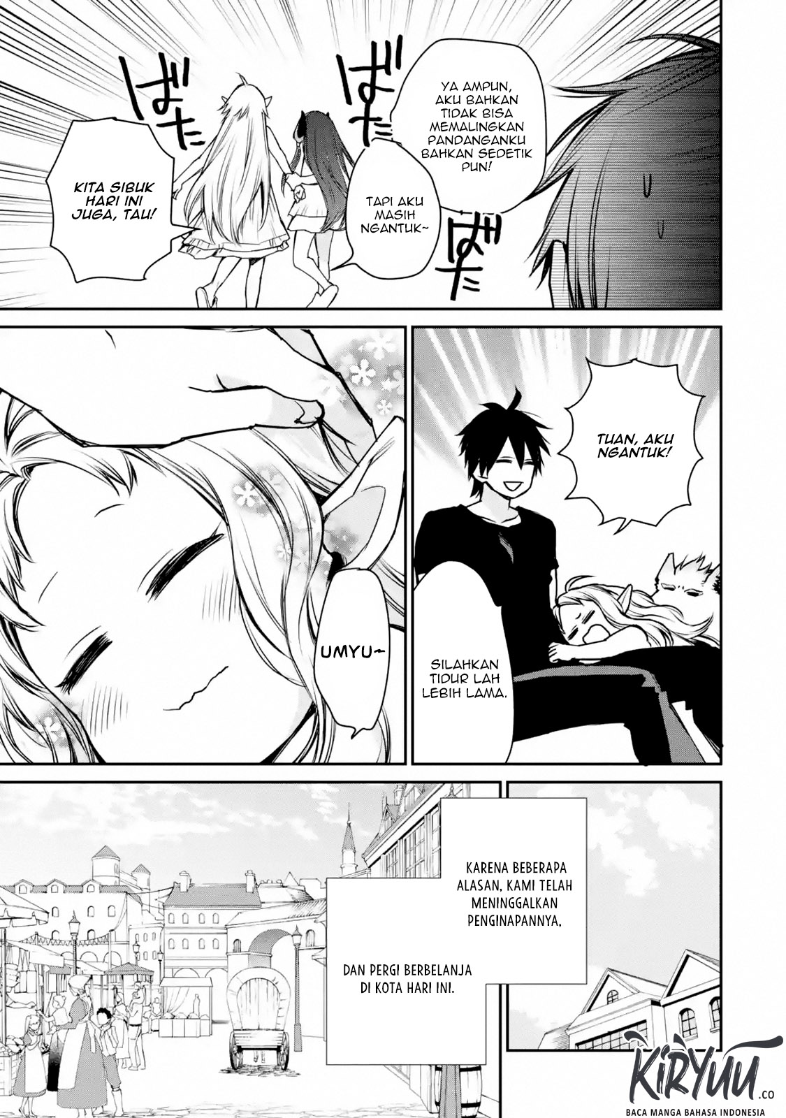 Saikyou no Madoshi. Hisa ni Ya wo Ukete Shimatta no de Inaka no Eihei ni Naru Chapter 09.2 Gambar 10