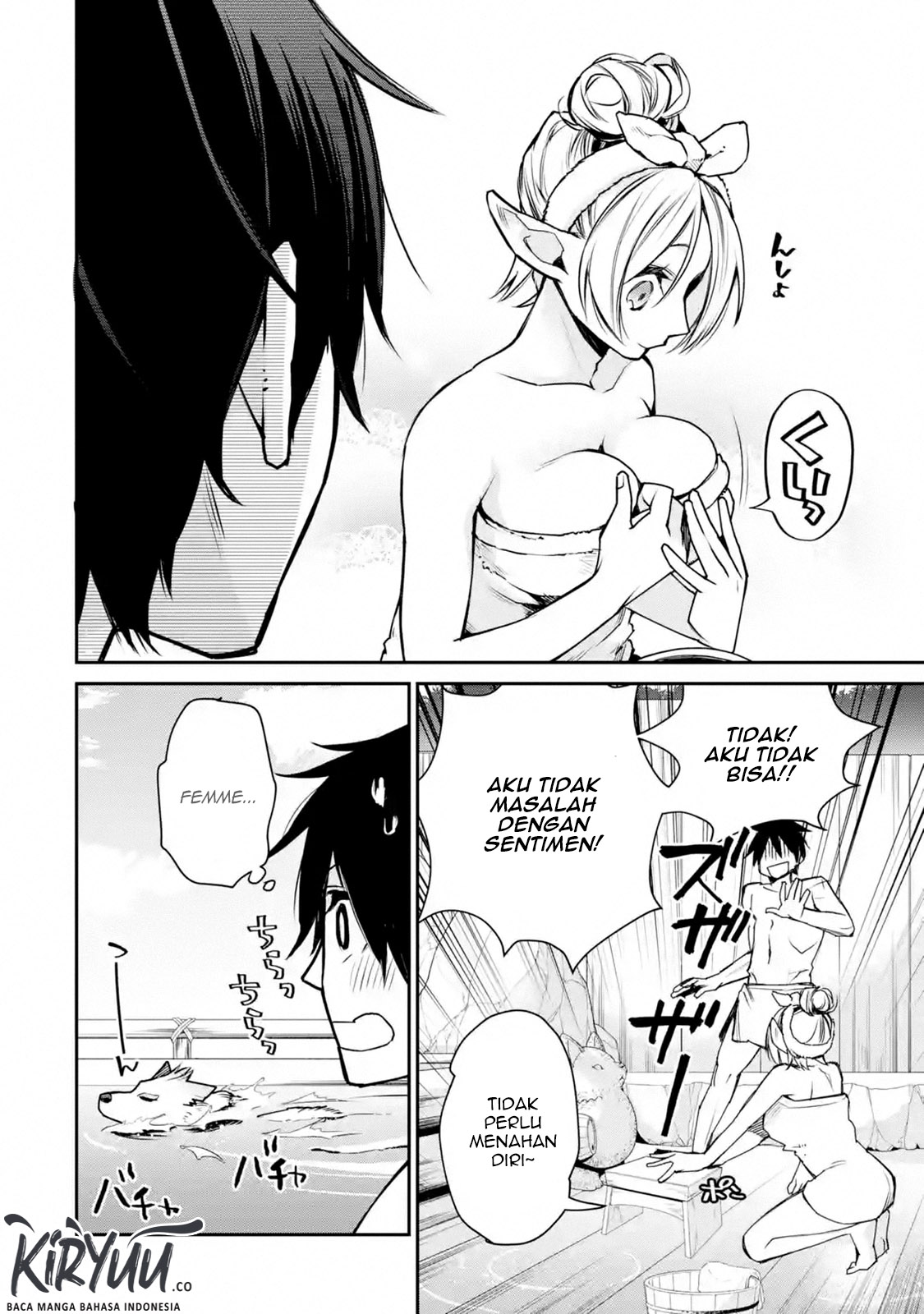 Saikyou no Madoshi. Hisa ni Ya wo Ukete Shimatta no de Inaka no Eihei ni Naru Chapter 10.2 Gambar 4