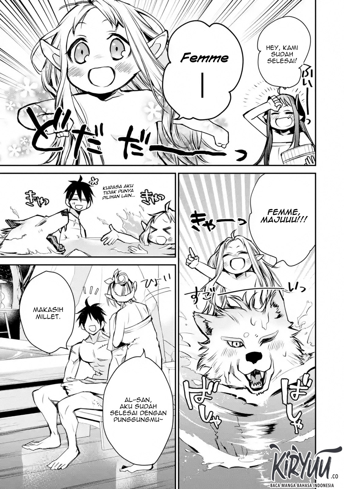 Saikyou no Madoshi. Hisa ni Ya wo Ukete Shimatta no de Inaka no Eihei ni Naru Chapter 10.2 Gambar 7