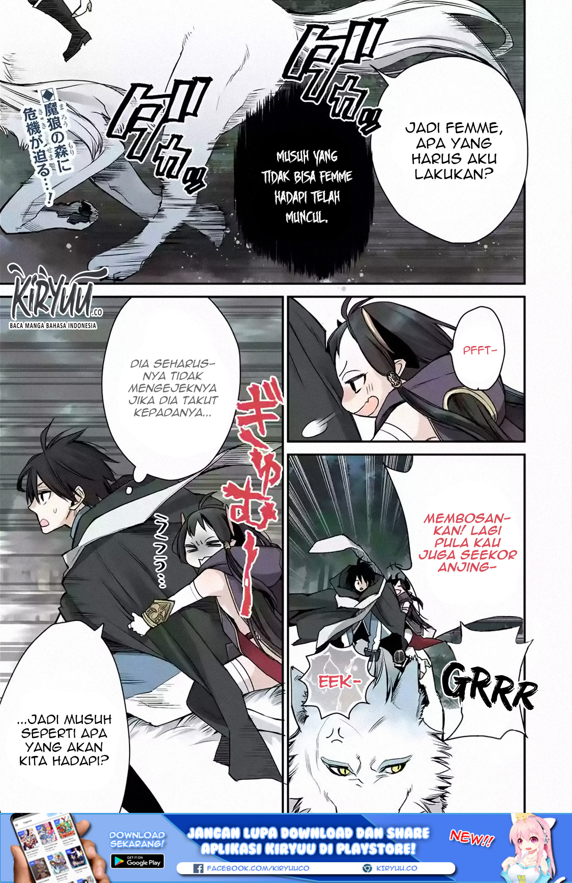 Saikyou no Madoshi. Hisa ni Ya wo Ukete Shimatta no de Inaka no Eihei ni Naru Chapter 12.1 Gambar 2