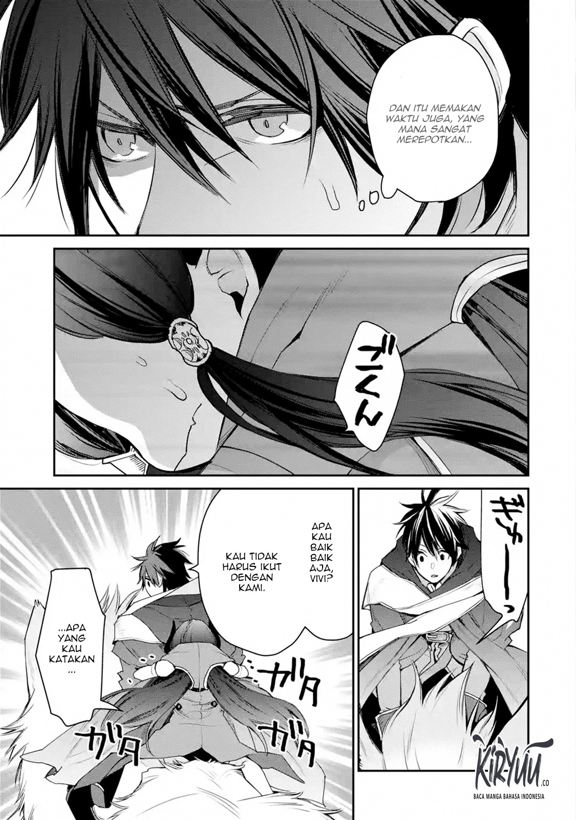 Saikyou no Madoshi. Hisa ni Ya wo Ukete Shimatta no de Inaka no Eihei ni Naru Chapter 12.1 Gambar 5
