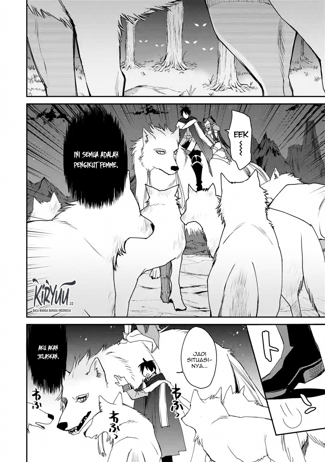 Saikyou no Madoshi. Hisa ni Ya wo Ukete Shimatta no de Inaka no Eihei ni Naru Chapter 12.1 Gambar 8