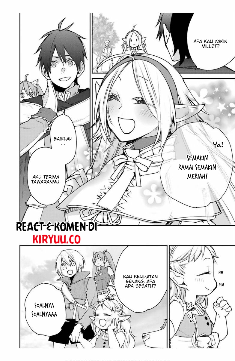 Saikyou no Madoshi. Hisa ni Ya wo Ukete Shimatta no de Inaka no Eihei ni Naru Chapter 15.1 Gambar 7