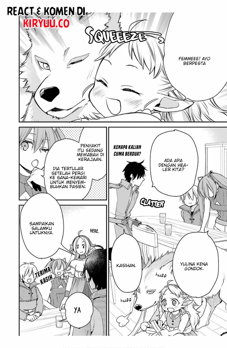 Saikyou no Madoshi. Hisa ni Ya wo Ukete Shimatta no de Inaka no Eihei ni Naru Chapter 15.1 Gambar 9