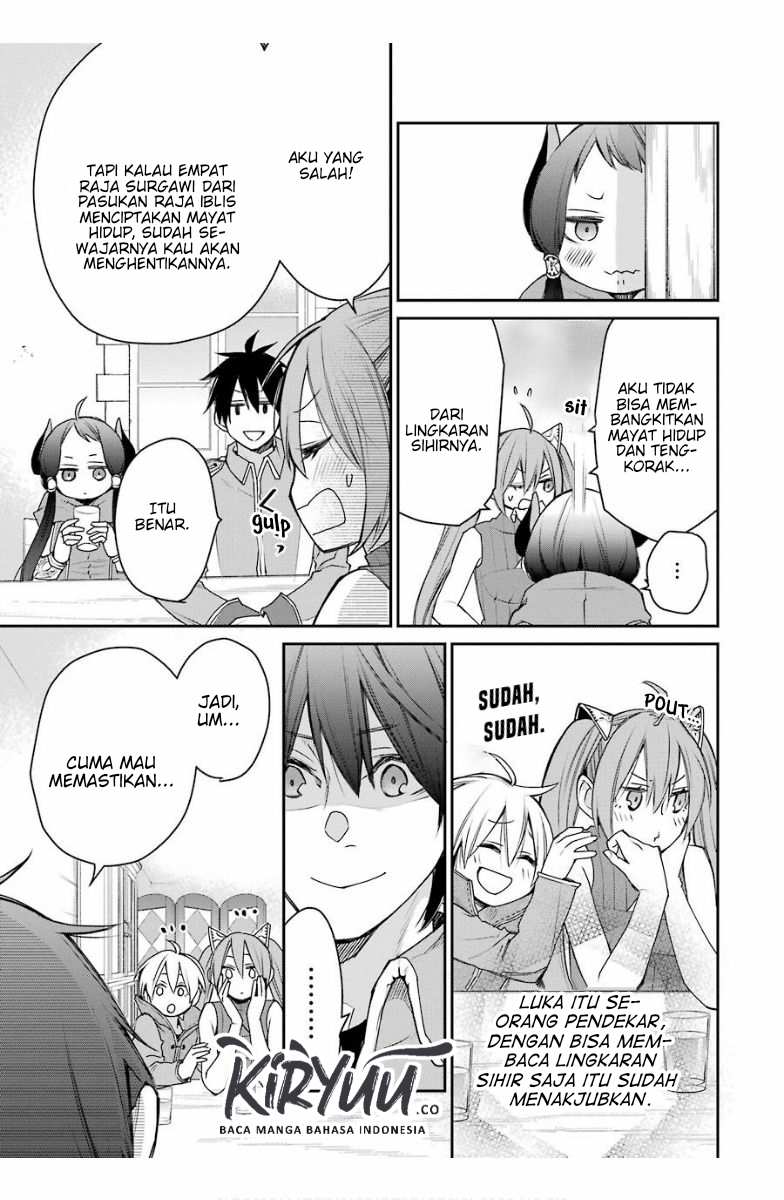 Saikyou no Madoshi. Hisa ni Ya wo Ukete Shimatta no de Inaka no Eihei ni Naru Chapter 15.1 Gambar 12