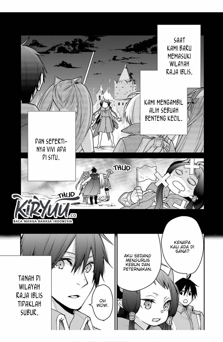 Saikyou no Madoshi. Hisa ni Ya wo Ukete Shimatta no de Inaka no Eihei ni Naru Chapter 15.1 Gambar 14