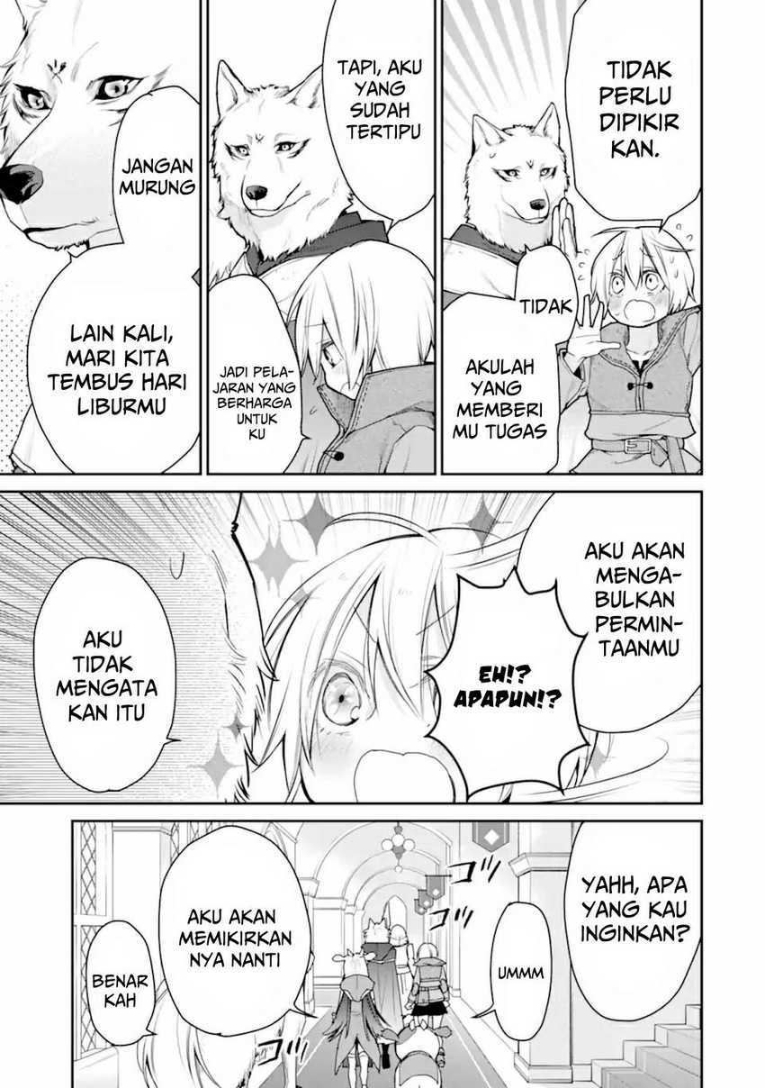 Saikyou no Madoshi. Hisa ni Ya wo Ukete Shimatta no de Inaka no Eihei ni Naru Chapter 24.3 Gambar 11