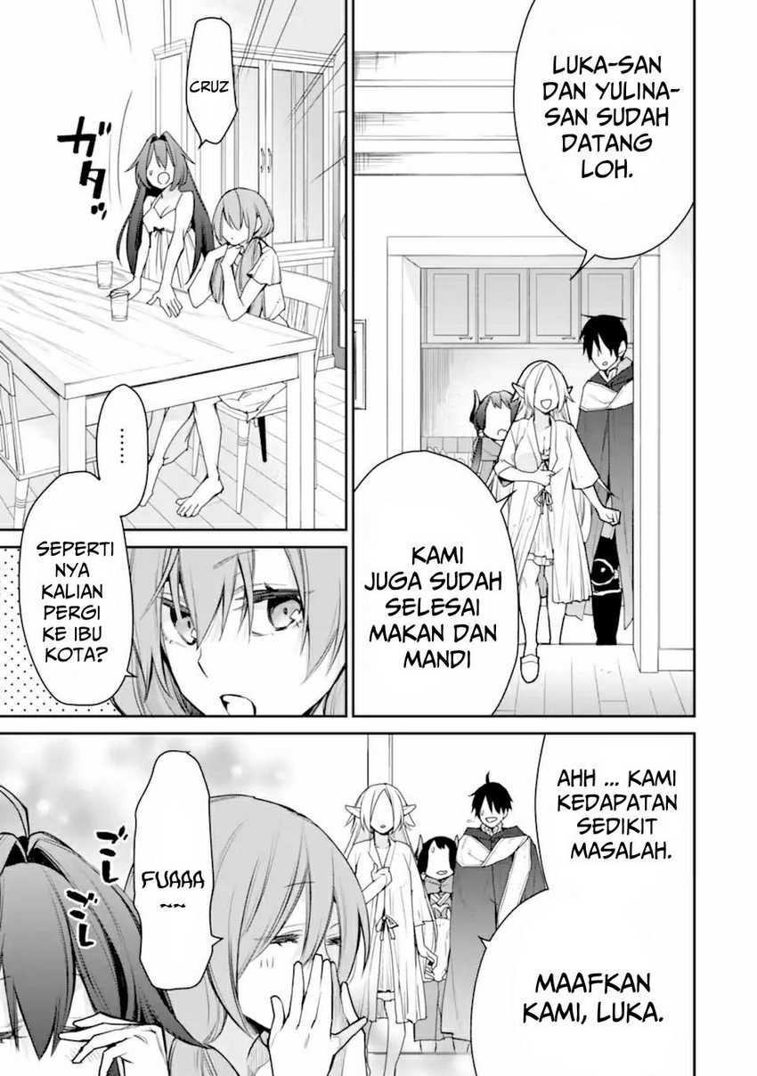 Saikyou no Madoshi. Hisa ni Ya wo Ukete Shimatta no de Inaka no Eihei ni Naru Chapter 24.3 Gambar 13