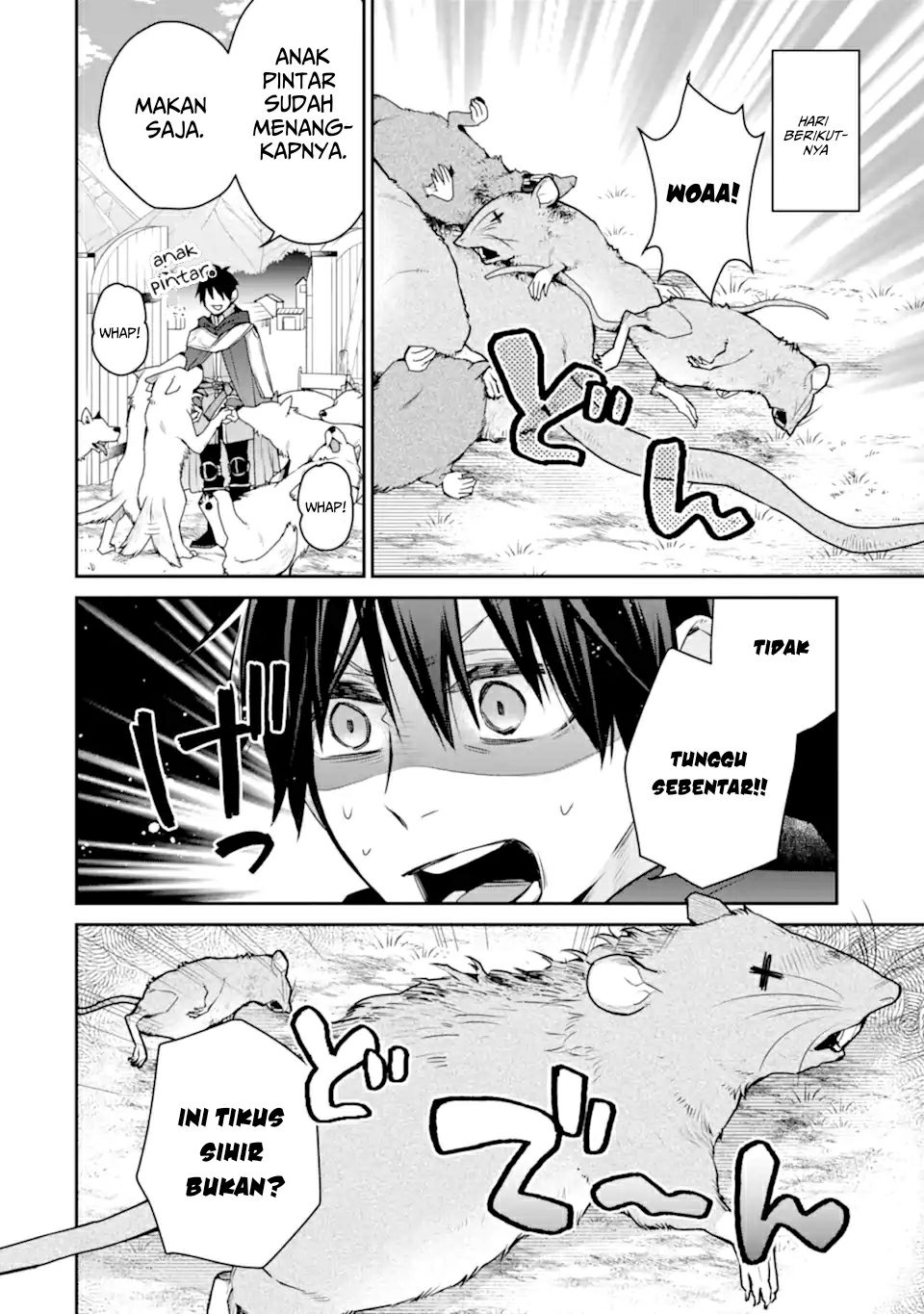 Saikyou no Madoshi. Hisa ni Ya wo Ukete Shimatta no de Inaka no Eihei ni Naru Chapter 28.2 Gambar 2