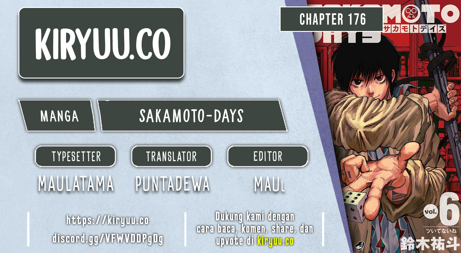 Sakamoto Days Chapter 176 Gambar 1