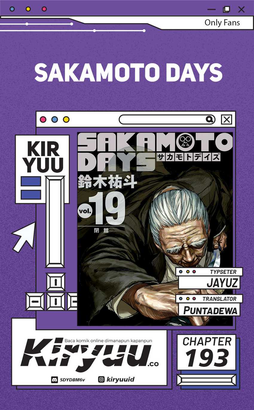 Sakamoto Days Chapter 193 Gambar 1