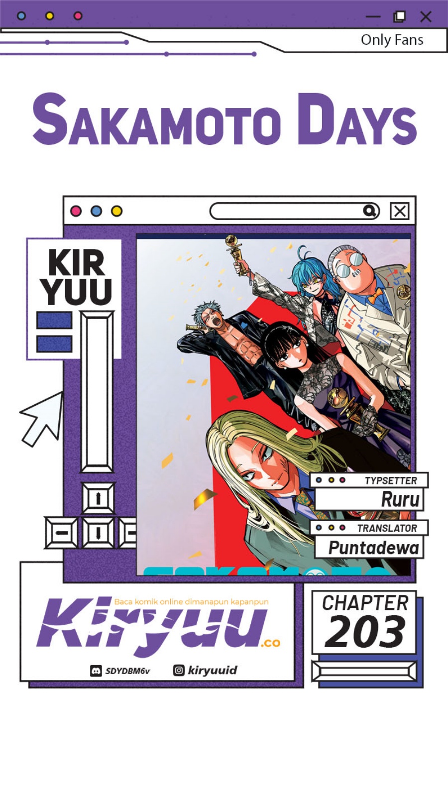 Sakamoto Days Chapter 203 Gambar 1
