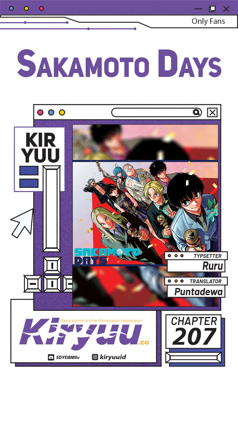 Sakamoto Days Chapter 207 Gambar 1