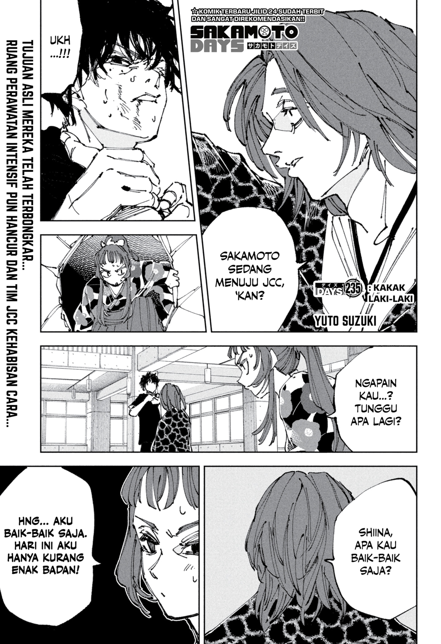 Sakamoto Days Chapter 235 Gambar 1