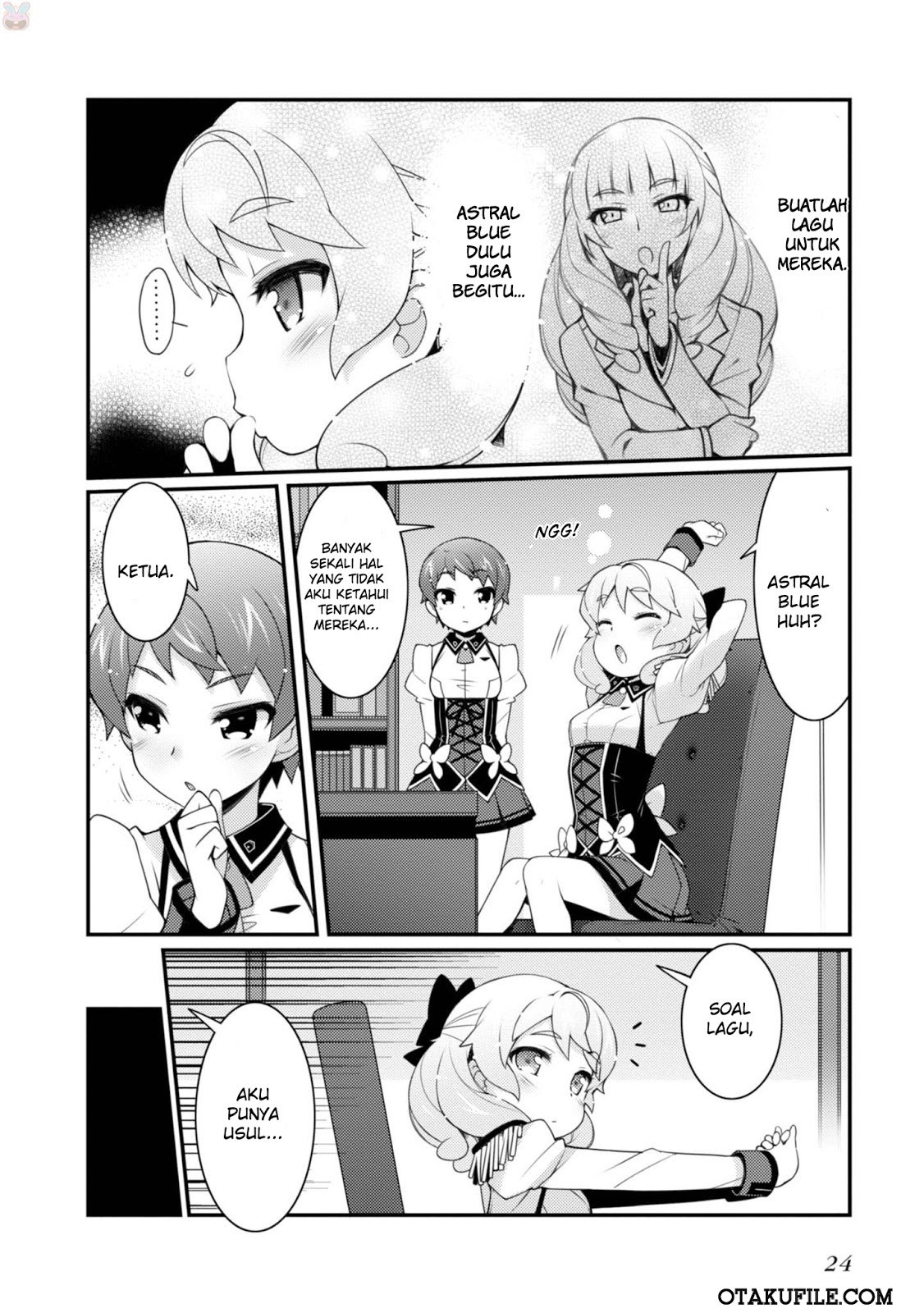 Sakura*Nadeshiko Chapter 08 Gambar 12