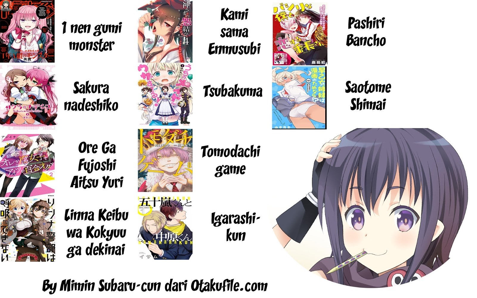 Sakura*Nadeshiko Chapter 09.5 Gambar 11