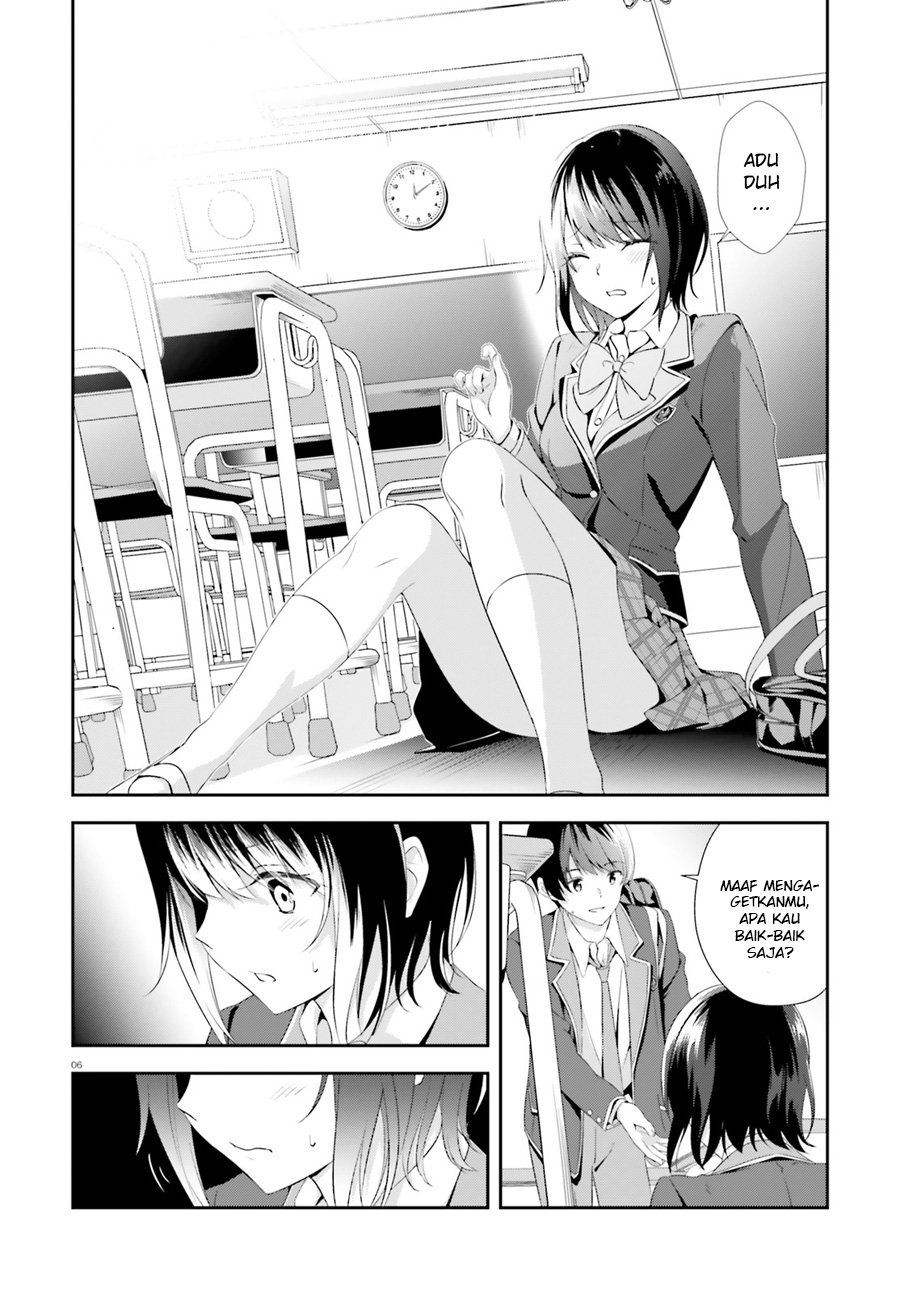 Sankaku no Kyori wa Kagiri nai Zero Chapter 02 Gambar 8