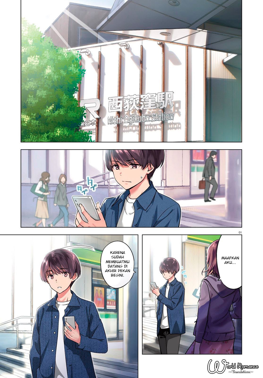Sankaku no Kyori wa Kagiri nai Zero Chapter 06 Gambar 3