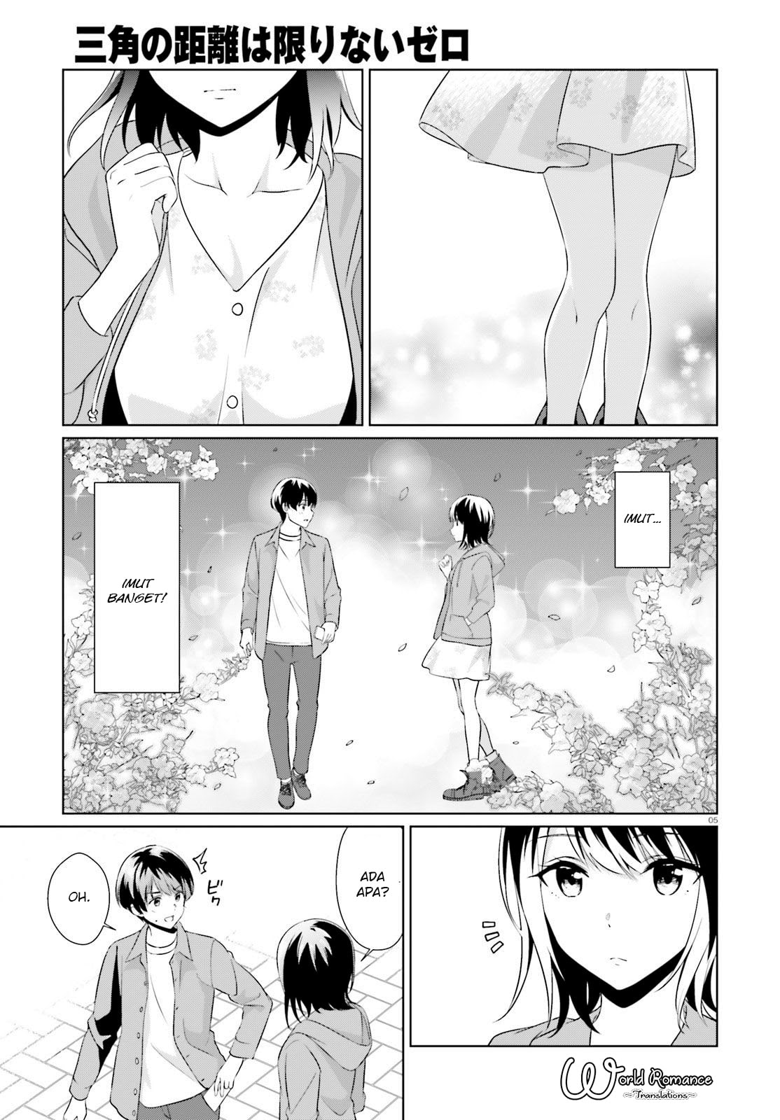 Sankaku no Kyori wa Kagiri nai Zero Chapter 06 Gambar 5
