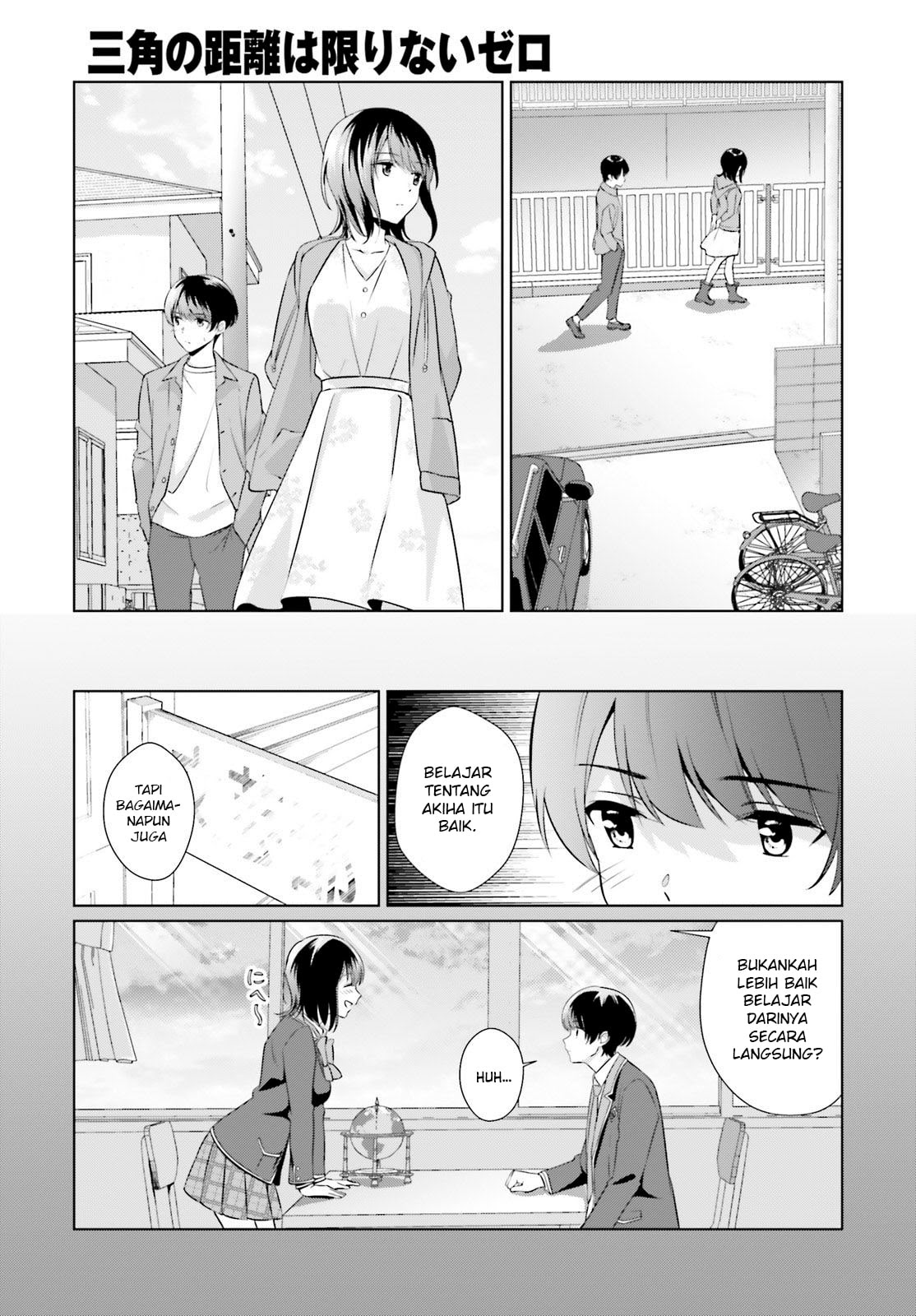Sankaku no Kyori wa Kagiri nai Zero Chapter 06 Gambar 7
