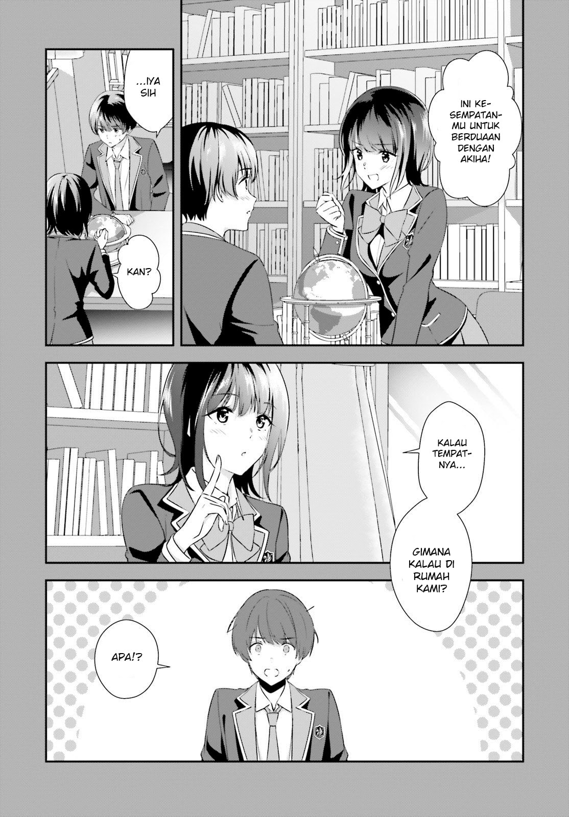 Sankaku no Kyori wa Kagiri nai Zero Chapter 06 Gambar 8