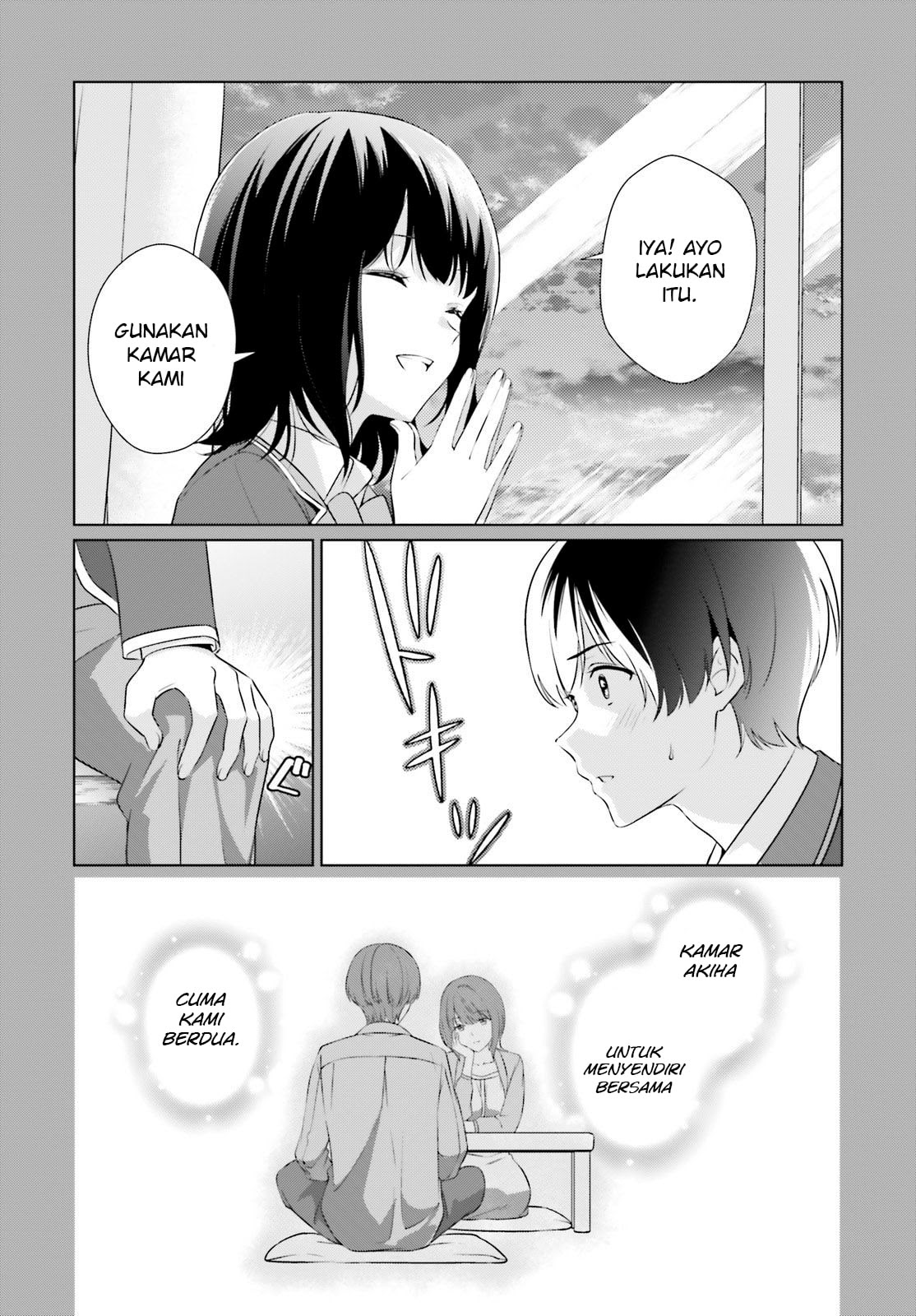 Sankaku no Kyori wa Kagiri nai Zero Chapter 06 Gambar 9