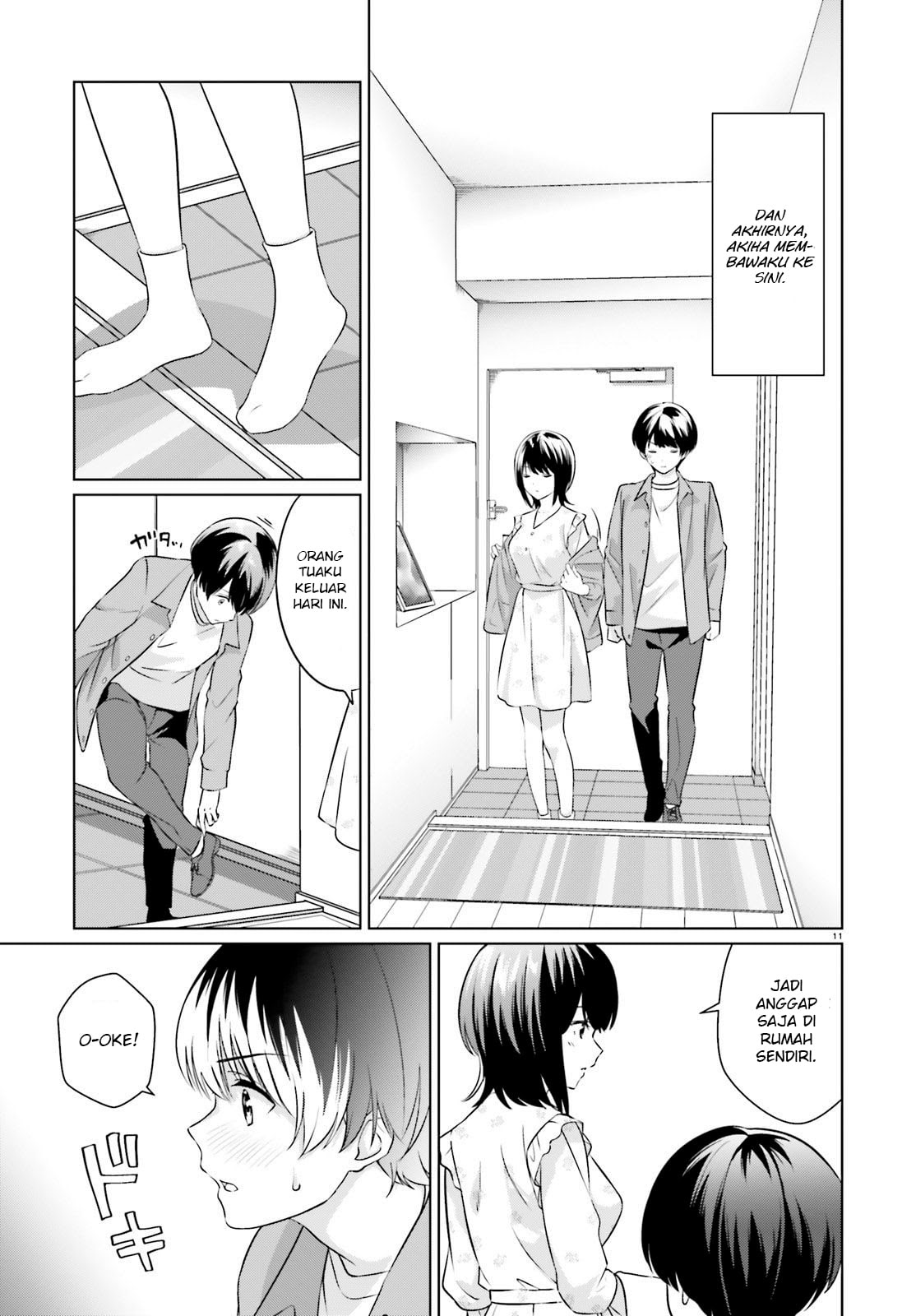 Sankaku no Kyori wa Kagiri nai Zero Chapter 06 Gambar 11