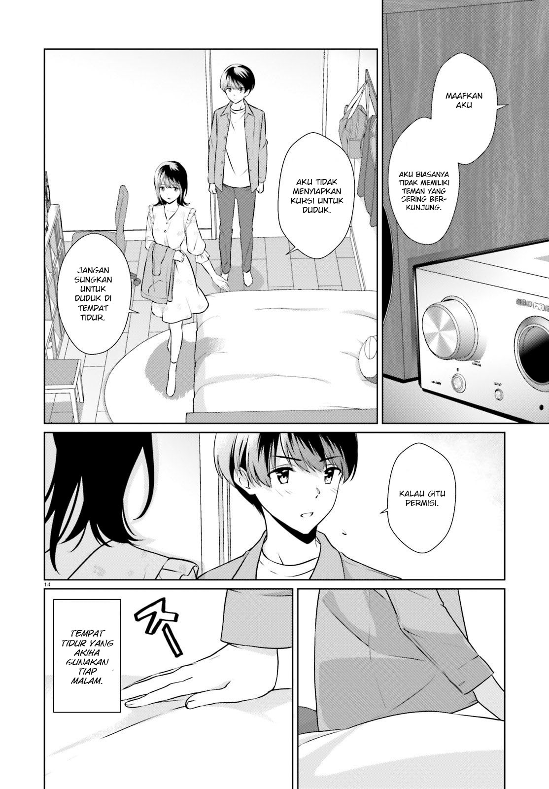 Sankaku no Kyori wa Kagiri nai Zero Chapter 06 Gambar 14