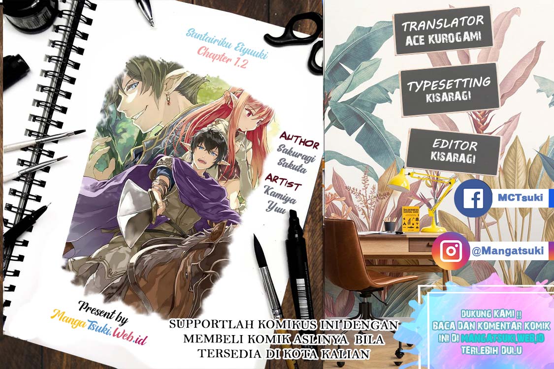 Santairiku Eiyuuki Chapter 01.2 Gambar 1