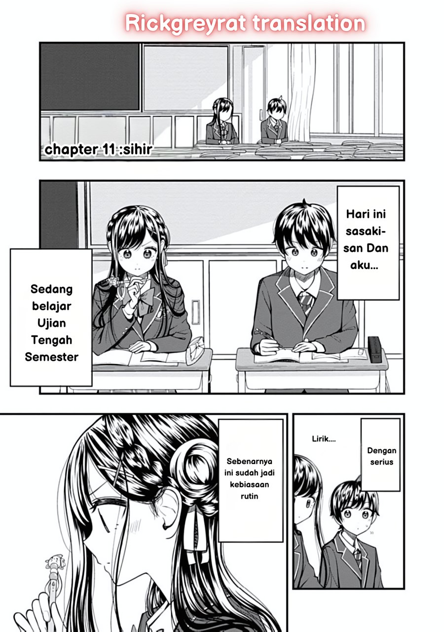 Sasaki-san wa Chotto dake Sugoi. Chapter 11 Gambar 1