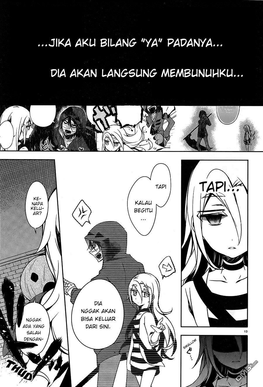 Satsuriku no Tenshi Chapter 06 Gambar 13