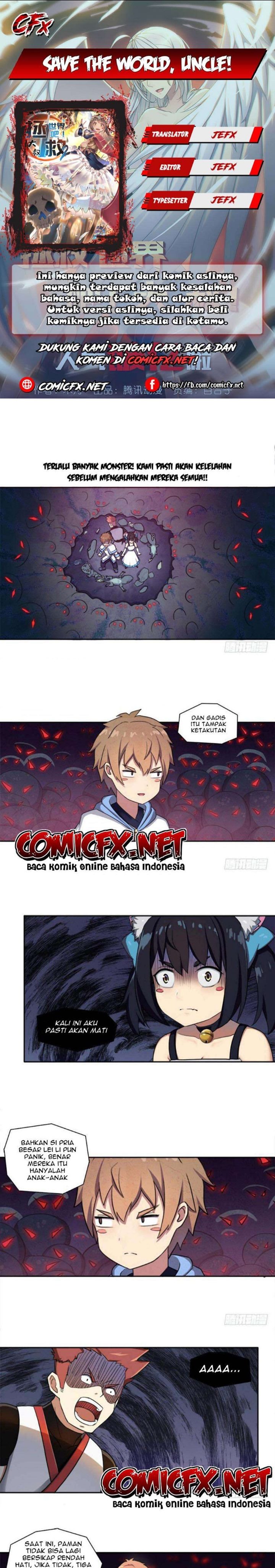 Save the world! UNCLE Chapter 13 Gambar 1