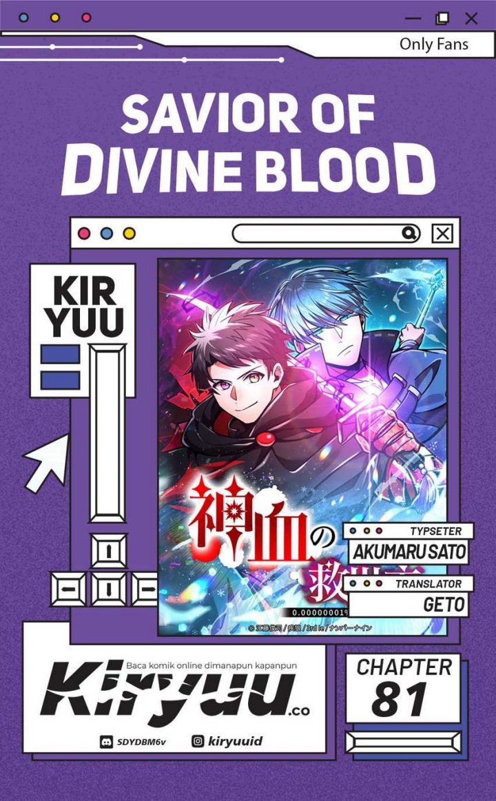 Savior of Divine Blood ~Draw Out 0.00000001% to Become the Strongest~ Chapter 81 Gambar 1