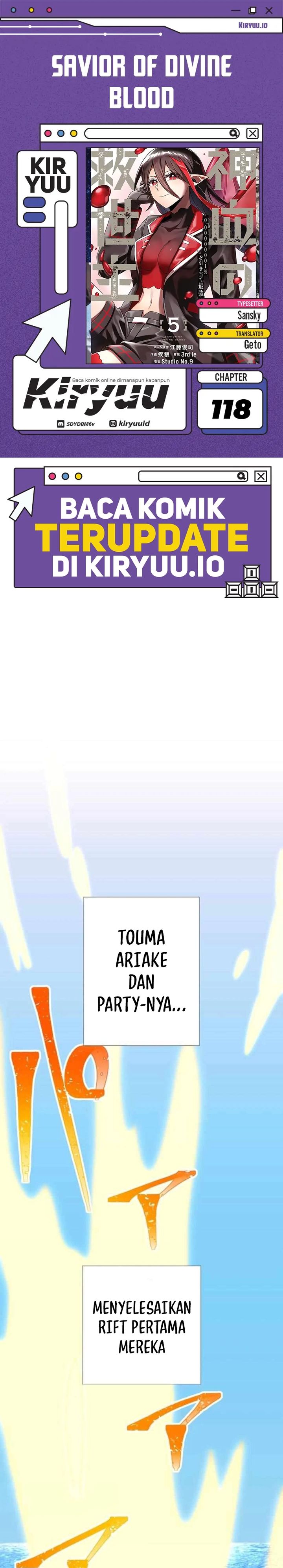 Savior of Divine Blood ~Draw Out 0.00000001% to Become the Strongest~ Chapter 118 Gambar 1