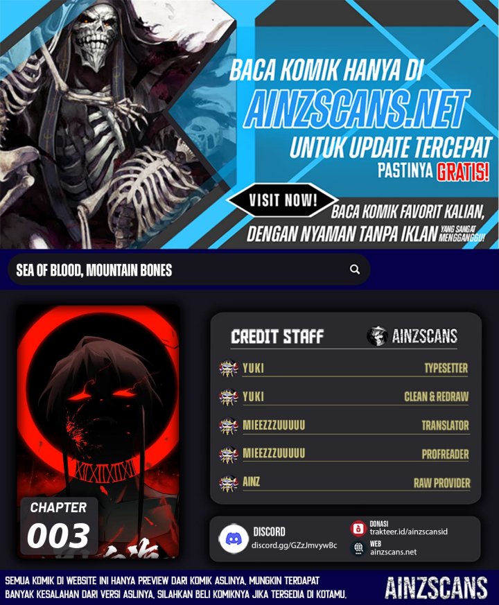Sea of Blood Mountain of Bones Chapter 03 Gambar 1