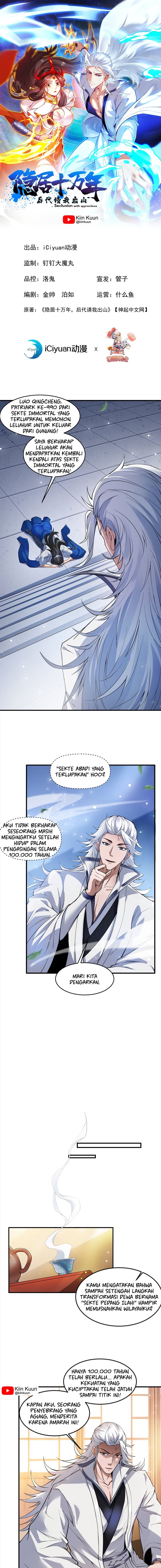 Seclusion With Apprentices (Coming Out Of Seclusion After A Hundred Thousand Years) Chapter 02 Gambar 1