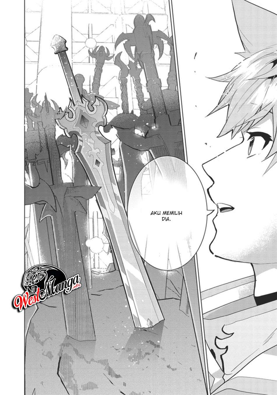 Seikenshi-sama no Maken-chan Chapter 01.1 Gambar 8
