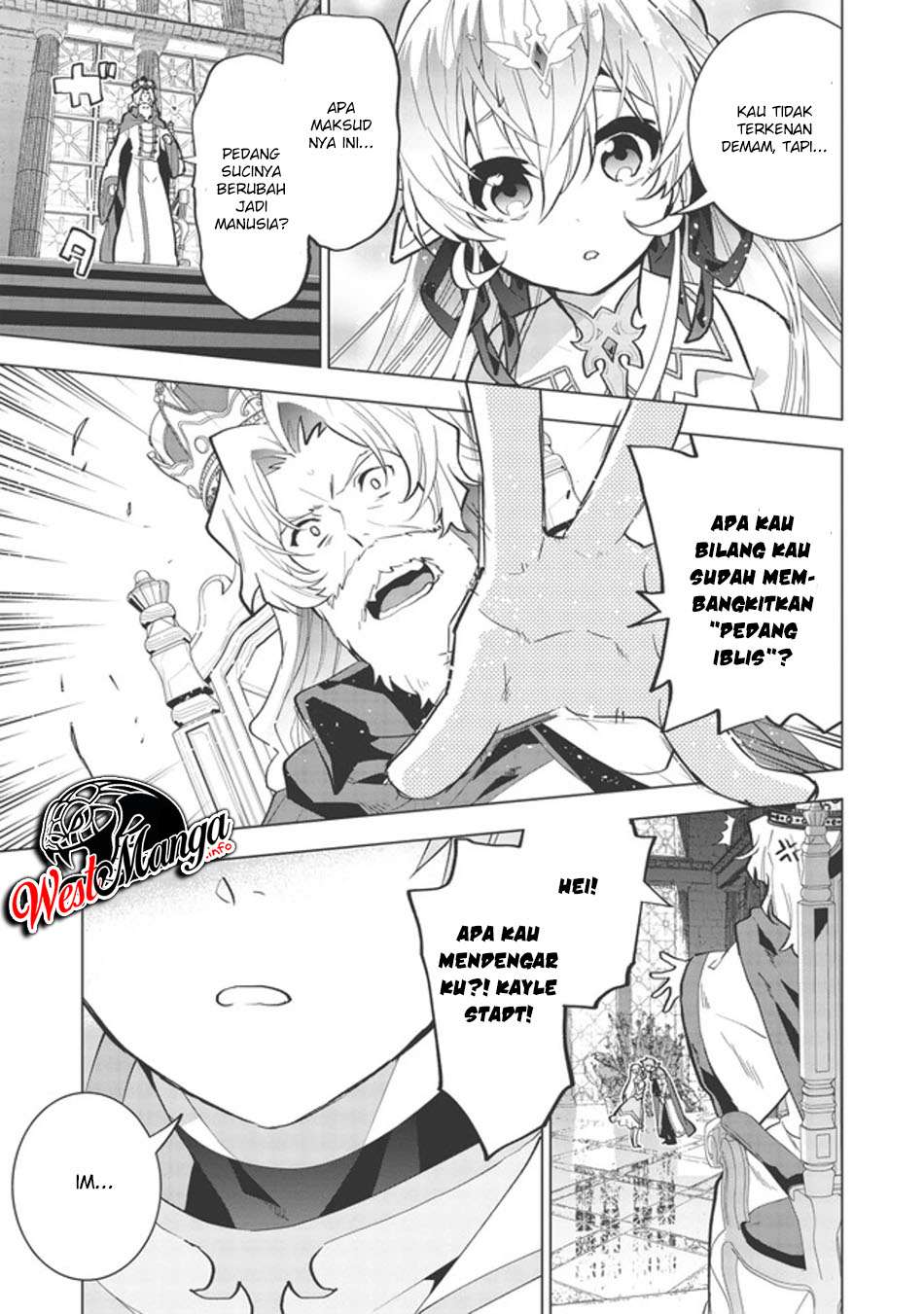 Seikenshi-sama no Maken-chan Chapter 01.1 Gambar 12