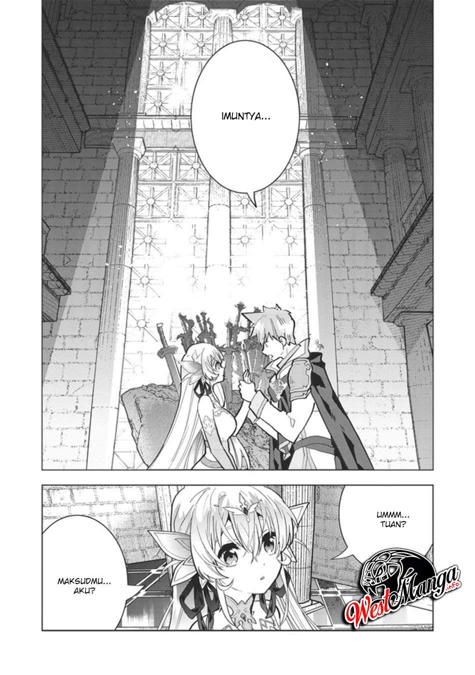 Seikenshi-sama no Maken-chan Chapter 01.1 Gambar 13
