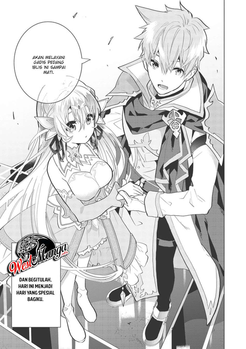 Seikenshi-sama no Maken-chan Chapter 01.1 Gambar 16