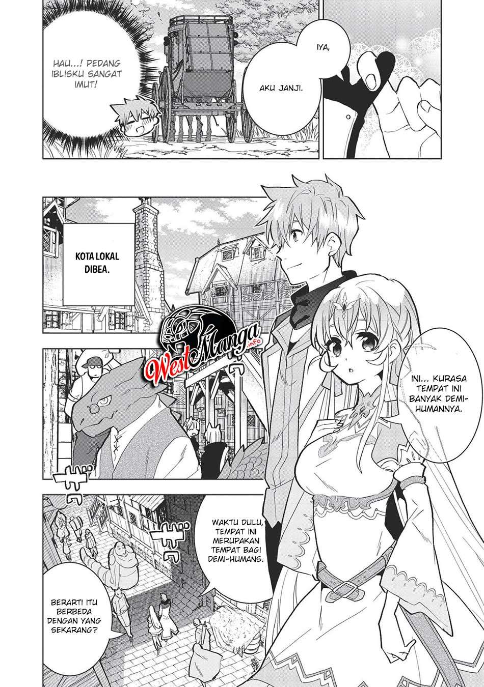 Seikenshi-sama no Maken-chan Chapter 02 Gambar 14