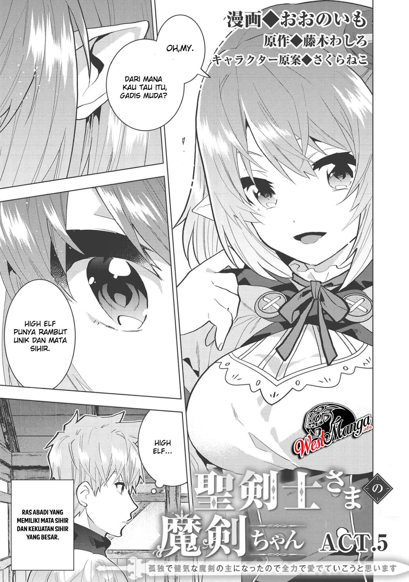 Seikenshi-sama no Maken-chan Chapter 05 Gambar 3